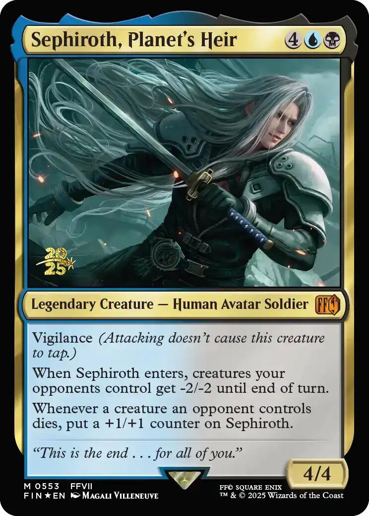 Sephiroth, Planet's Heir [FINAL FANTASY Prerelease Promo] | Exor Games Summserside