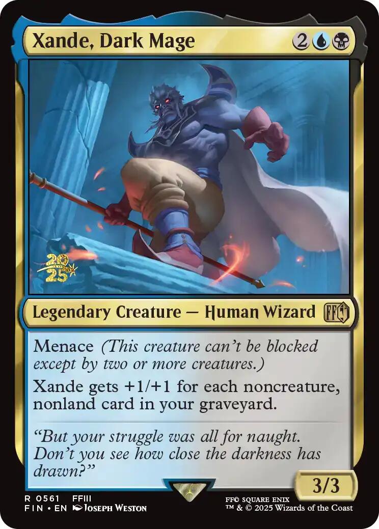 Xande, Dark Mage [FINAL FANTASY Prerelease Promo] | Exor Games Summserside