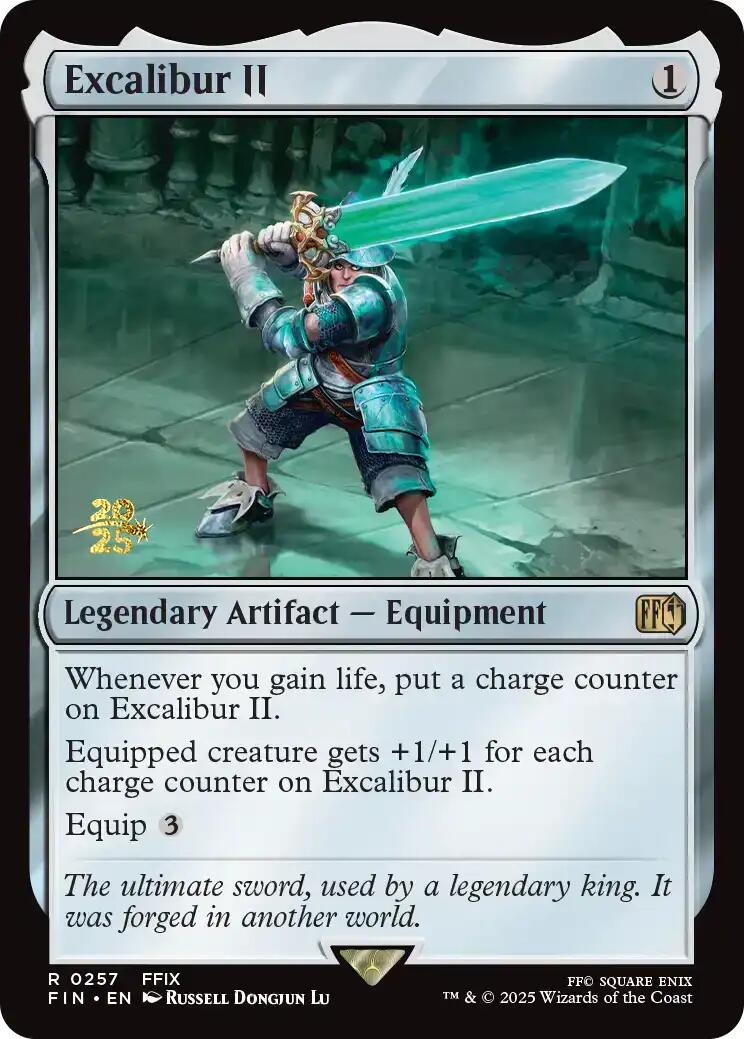 Excalibur II [FINAL FANTASY Prerelease Promo] | Exor Games Summserside
