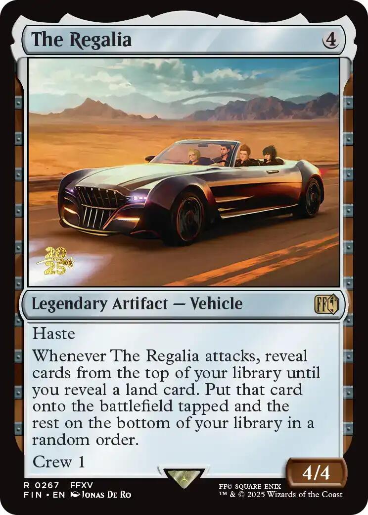 The Regalia [FINAL FANTASY Prerelease Promo] | Exor Games Summserside