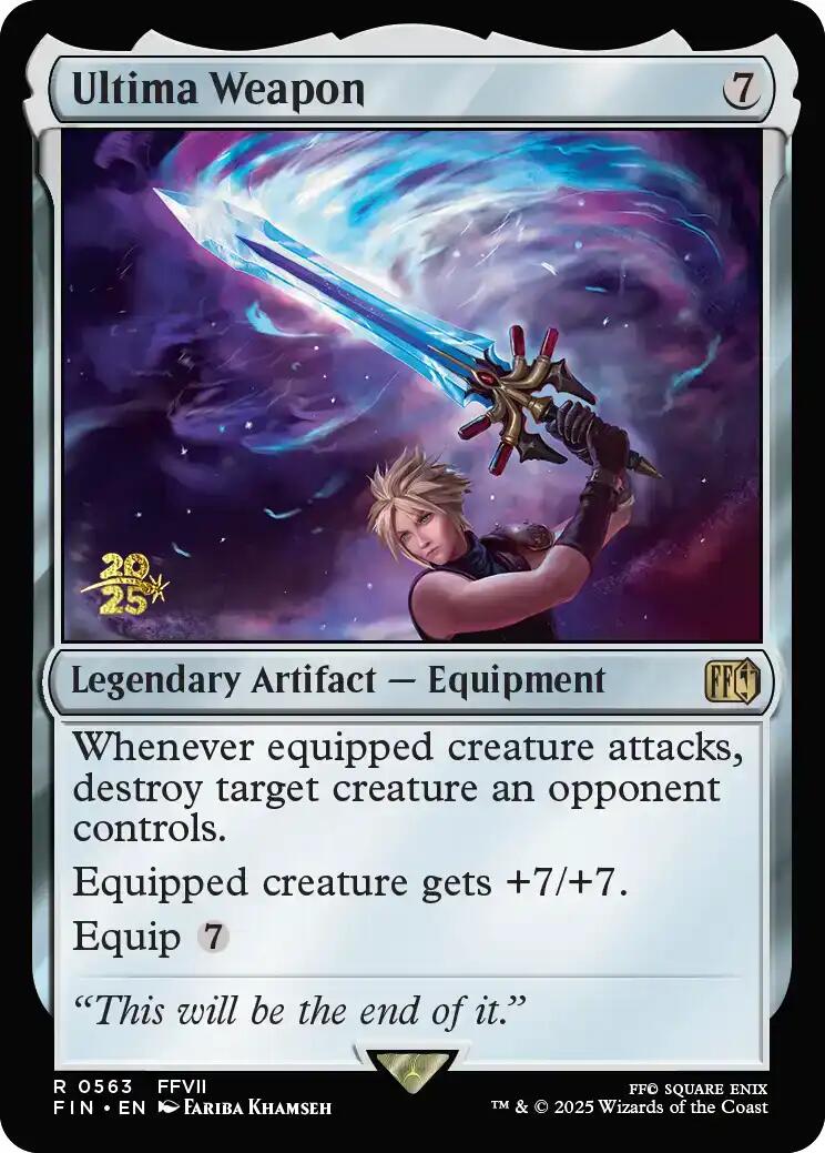 Ultima Weapon [FINAL FANTASY Prerelease Promo] | Exor Games Summserside