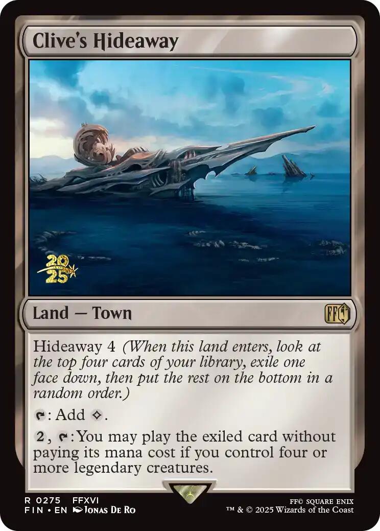 Clive's Hideaway [FINAL FANTASY Prerelease Promo] | Exor Games Summserside