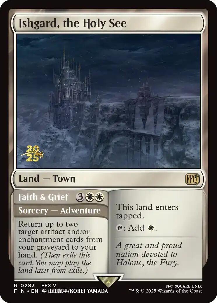 Ishgard, the Holy See [FINAL FANTASY Prerelease Promo] | Exor Games Summserside