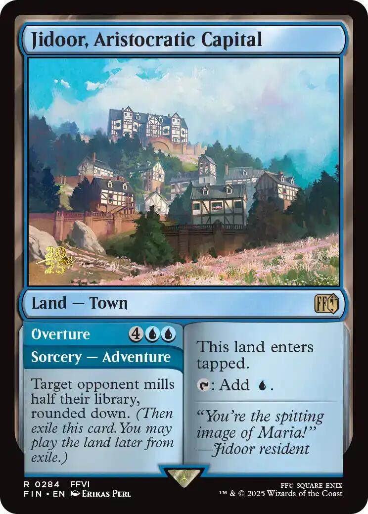 Jidoor, Aristocratic Capital [FINAL FANTASY Prerelease Promo] | Exor Games Summserside