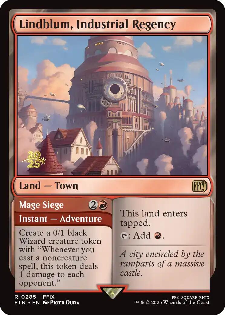 Lindblum, Industrial Regency [FINAL FANTASY Prerelease Promo] | Exor Games Summserside