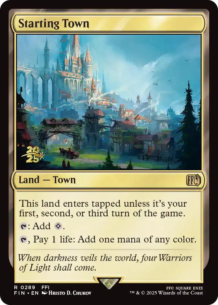Starting Town [FINAL FANTASY Prerelease Promo] | Exor Games Summserside