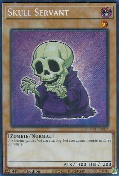 Skull Servant [BLMM-EN002] Secret Rare | Exor Games Summserside