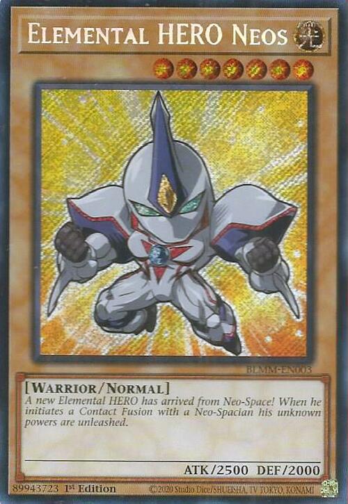 Elemental HERO Neos [BLMM-EN003] Secret Rare | Exor Games Summserside