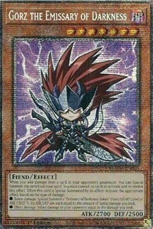 Gorz the Emissary of Darkness (Starlight Rare) [BLMM-EN005] Starlight Rare | Exor Games Summserside