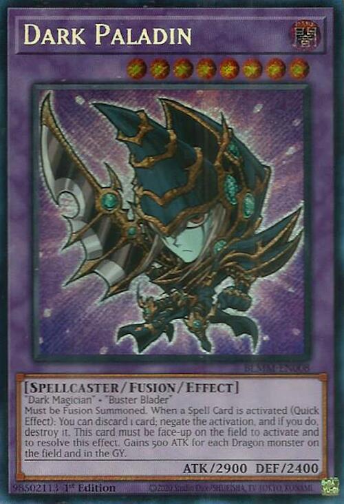 Dark Paladin [BLMM-EN008] Secret Rare | Exor Games Summserside