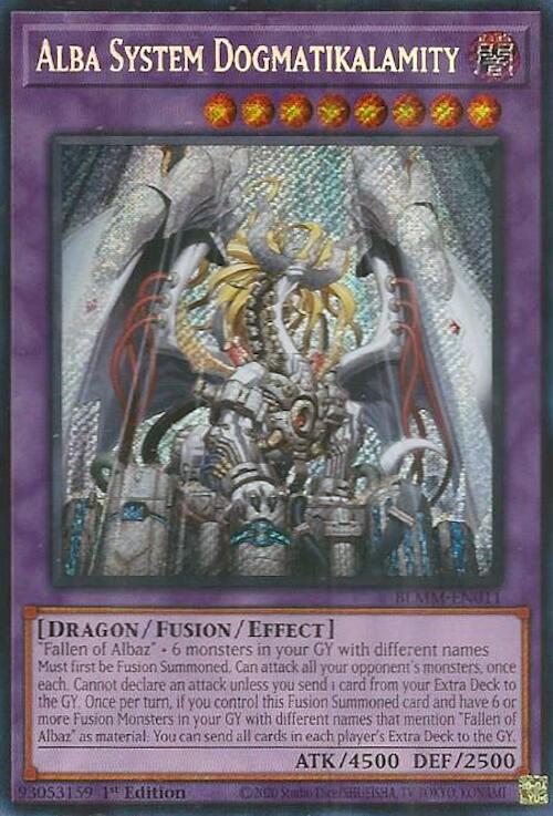 Alba System Dogmatikalamity [BLMM-EN011] Secret Rare | Exor Games Summserside