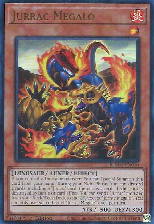 Jurrac Megalo [BLMM-EN016] Ultra Rare | Exor Games Summserside