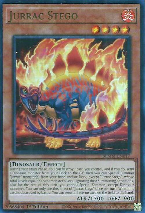 Jurrac Stego [BLMM-EN017] Ultra Rare | Exor Games Summserside