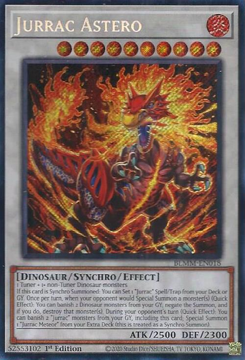 Jurrac Astero [BLMM-EN018] Secret Rare | Exor Games Summserside