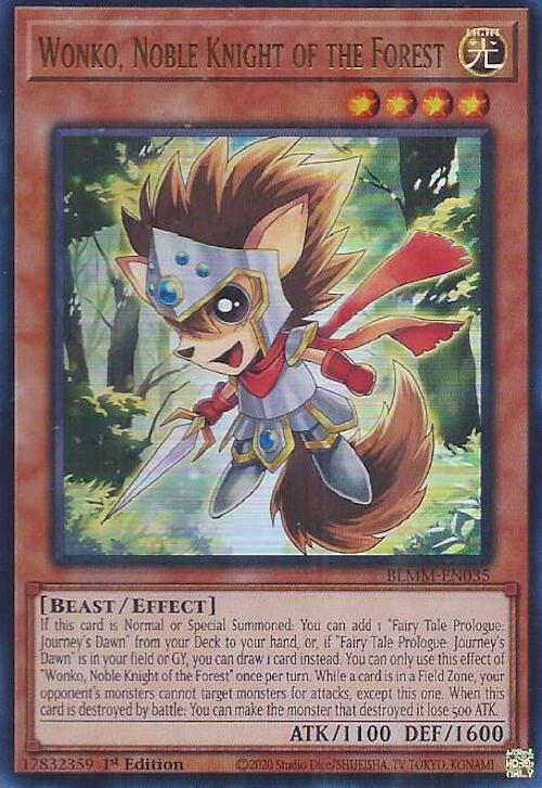 Wonko, Noble Knight of the Forest [BLMM-EN035] Ultra Rare | Exor Games Summserside