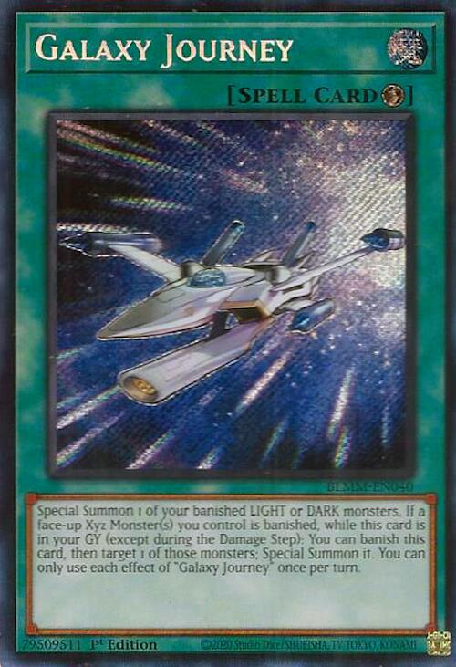 Galaxy Journey [BLMM-EN040] Secret Rare | Exor Games Summserside
