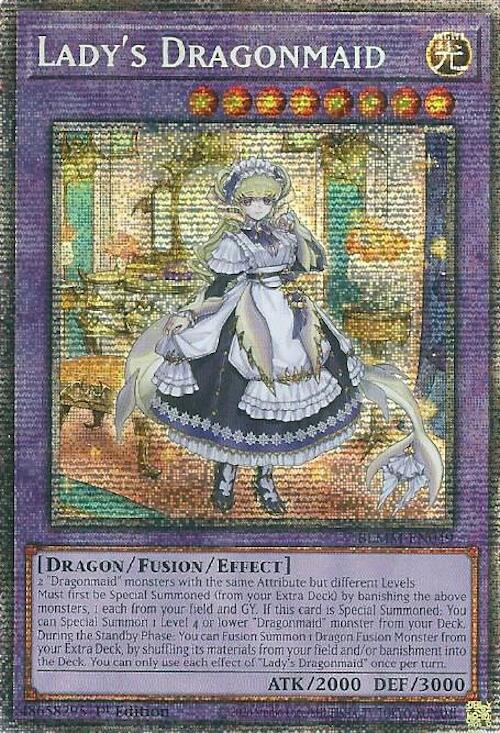 Lady's Dragonmaid (Starlight Rare) [BLMM-EN049] Starlight Rare | Exor Games Summserside