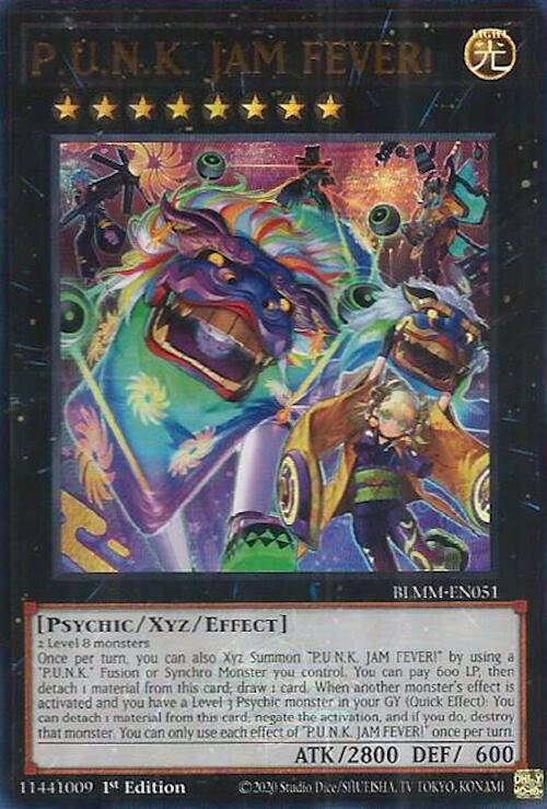 P.U.N.K. JAM FEVER! [BLMM-EN051] Ultra Rare | Exor Games Summserside