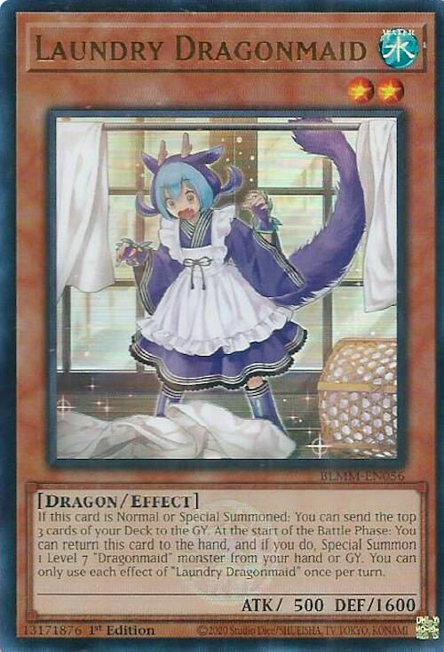 Laundry Dragonmaid [BLMM-EN056] Ultra Rare | Exor Games Summserside