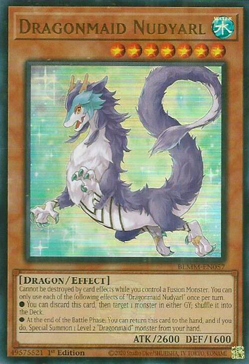 Dragonmaid Nudyarl [BLMM-EN057] Ultra Rare | Exor Games Summserside