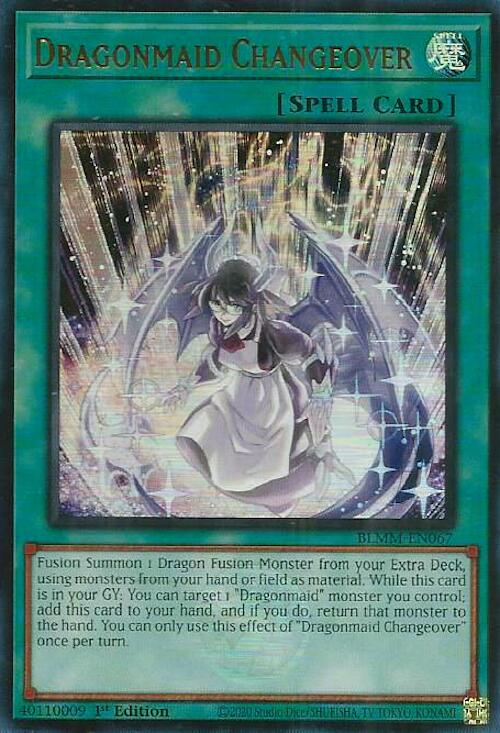 Dragonmaid Changeover [BLMM-EN067] Ultra Rare | Exor Games Summserside