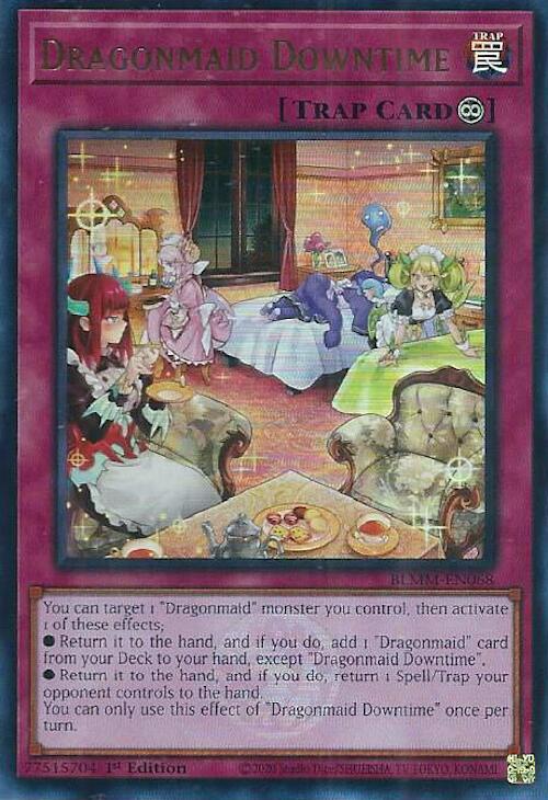 Dragonmaid Downtime [BLMM-EN068] Ultra Rare | Exor Games Summserside