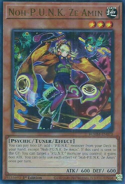 Noh-P.U.N.K. Ze Amin [BLMM-EN073] Ultra Rare | Exor Games Summserside