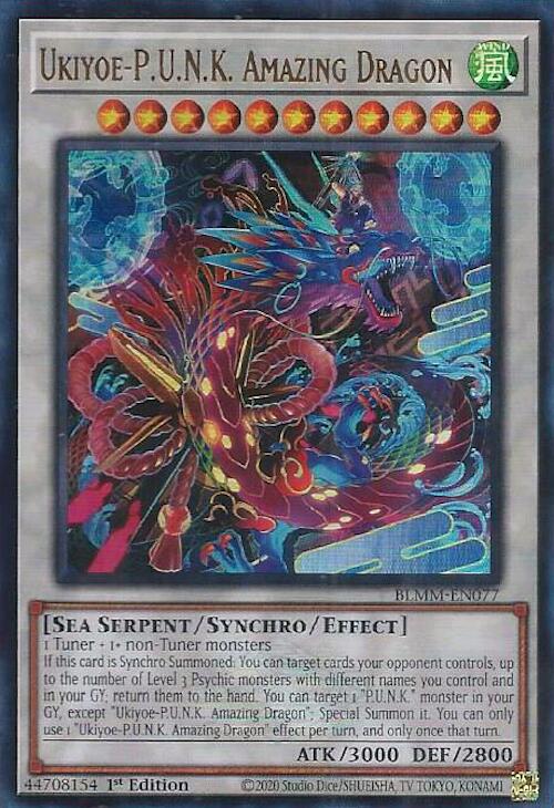Ukiyoe-P.U.N.K. Amazing Dragon [BLMM-EN077] Ultra Rare | Exor Games Summserside