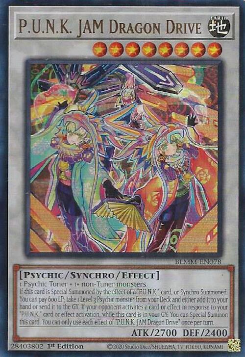 P.U.N.K. JAM Dragon Drive [BLMM-EN078] Ultra Rare | Exor Games Summserside