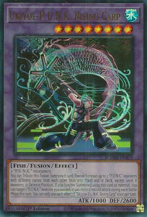 Ukiyoe-P.U.N.K. Rising Carp [BLMM-EN079] Ultra Rare | Exor Games Summserside