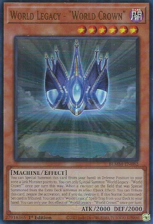 World Legacy - "World Crown" [BLMM-EN082] Ultra Rare | Exor Games Summserside
