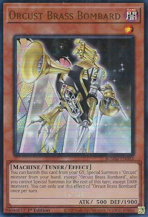 Orcust Brass Bombard [BLMM-EN083] Ultra Rare | Exor Games Summserside