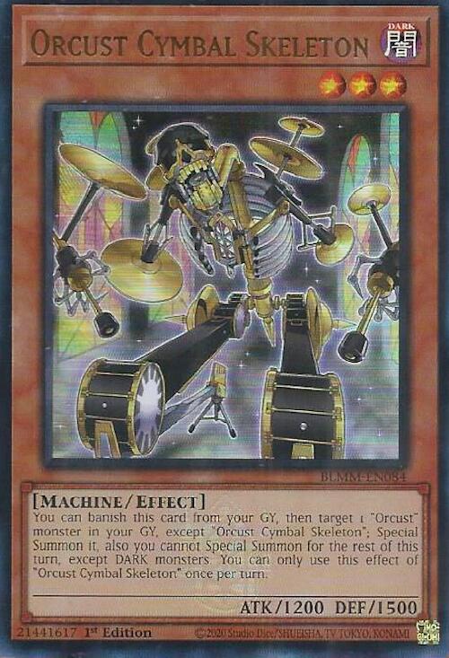 Orcust Cymbal Skeleton [BLMM-EN084] Ultra Rare | Exor Games Summserside