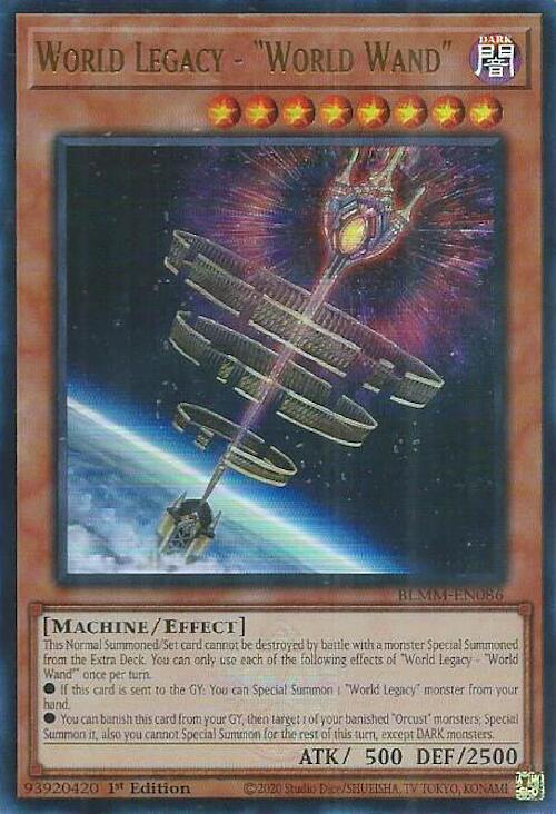 World Legacy - "World Wand" [BLMM-EN086] Ultra Rare | Exor Games Summserside