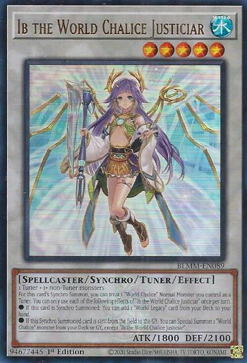 Ib the World Chalice Justiciar [BLMM-EN089] Ultra Rare | Exor Games Summserside