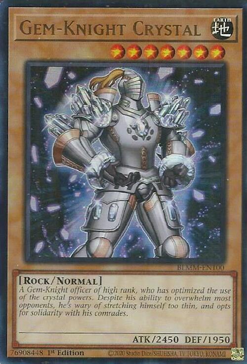 Gem-Knight Crystal [BLMM-EN100] Ultra Rare | Exor Games Summserside