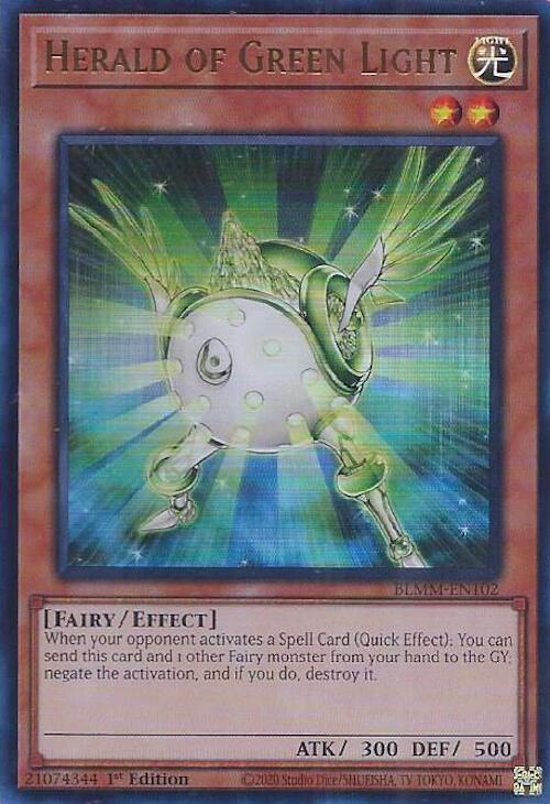 Herald of Green Light [BLMM-EN102] Ultra Rare | Exor Games Summserside