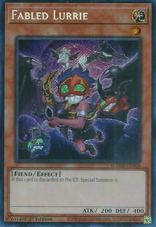Fabled Lurrie [BLMM-EN104] Secret Rare | Exor Games Summserside