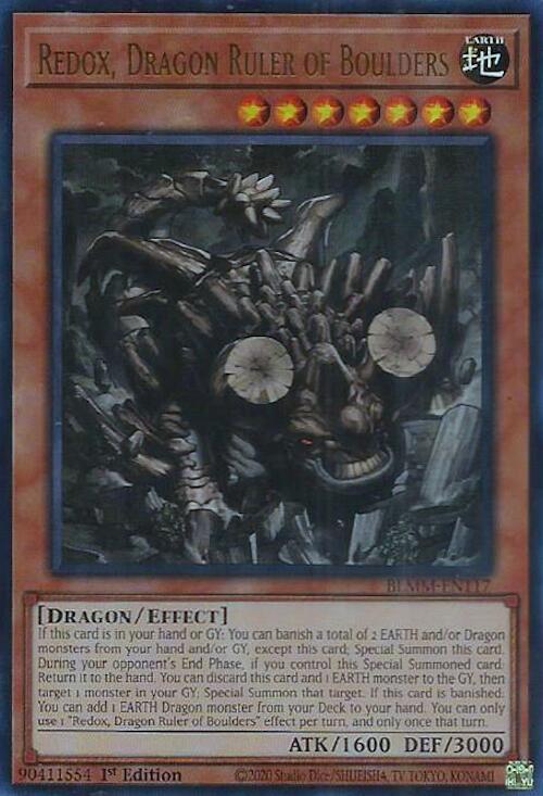 Redox, Dragon Ruler of Boulders [BLMM-EN117] Ultra Rare | Exor Games Summserside
