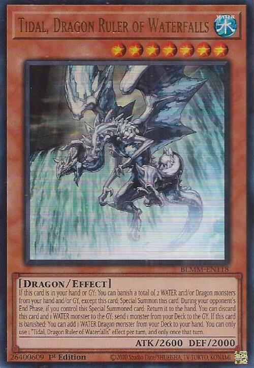 Tidal, Dragon Ruler of Waterfalls [BLMM-EN118] Ultra Rare | Exor Games Summserside
