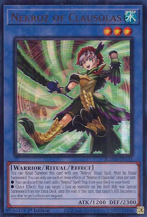 Nekroz of Clausolas [BLMM-EN131] Ultra Rare | Exor Games Summserside
