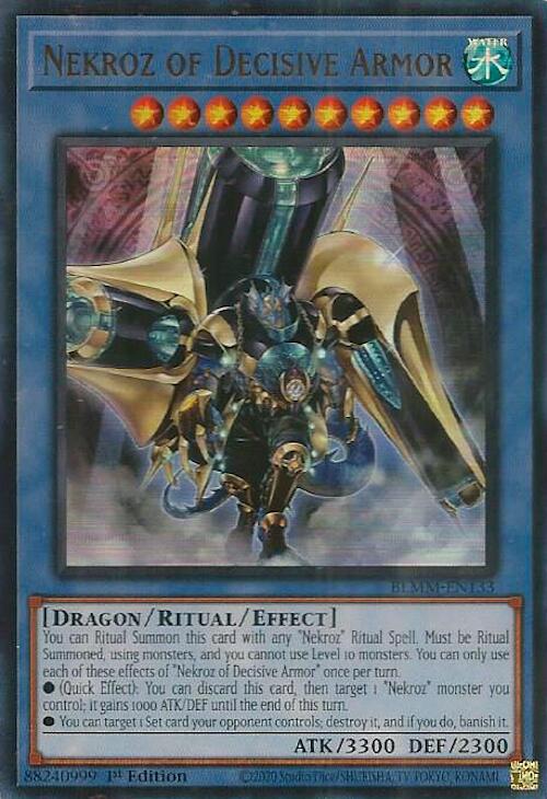 Nekroz of Decisive Armor [BLMM-EN133] Ultra Rare | Exor Games Summserside