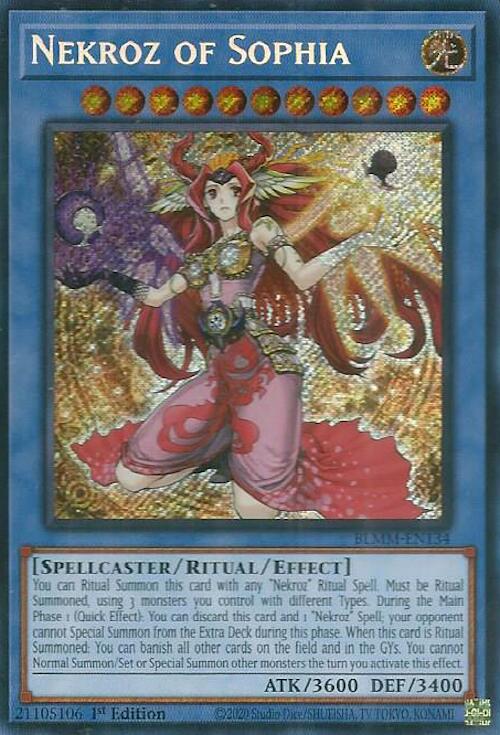 Nekroz of Sophia [BLMM-EN134] Secret Rare | Exor Games Summserside