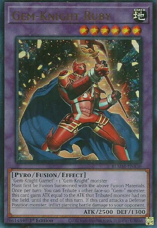 Gem-Knight Ruby [BLMM-EN136] Ultra Rare | Exor Games Summserside