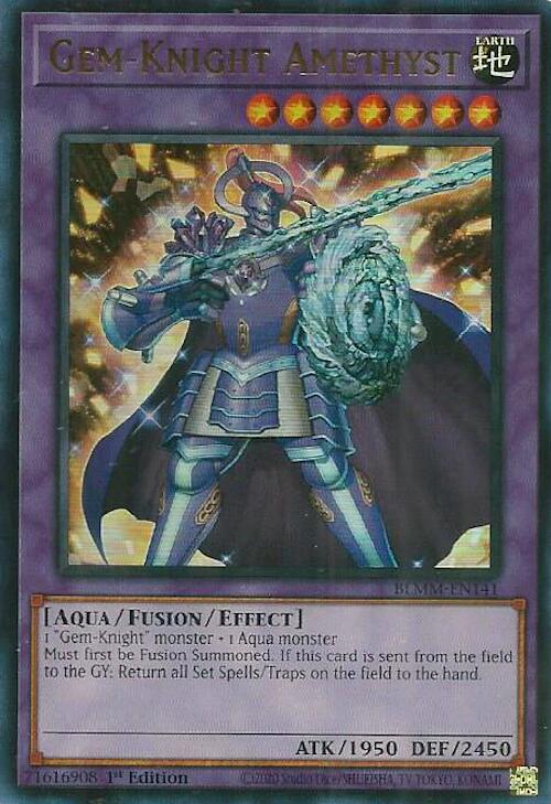 Gem-Knight Amethyst [BLMM-EN141] Ultra Rare | Exor Games Summserside