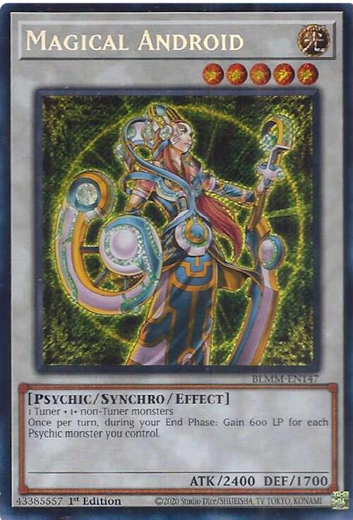 Magical Android [BLMM-EN147] Secret Rare | Exor Games Summserside