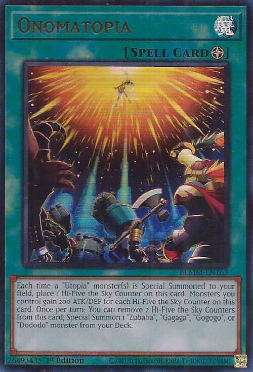 Onomatopia [BLMM-EN163] Ultra Rare | Exor Games Summserside