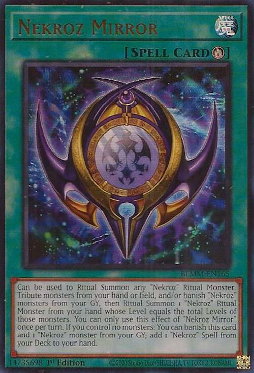 Nekroz Mirror [BLMM-EN165] Ultra Rare | Exor Games Summserside