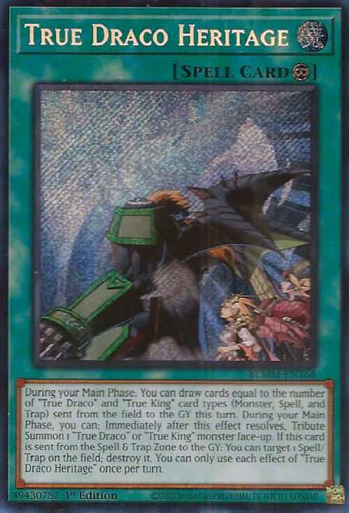 True Draco Heritage [BLMM-EN168] Secret Rare | Exor Games Summserside