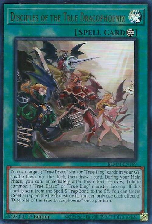 Disciples of the True Dracophoenix [BLMM-EN169] Ultra Rare | Exor Games Summserside